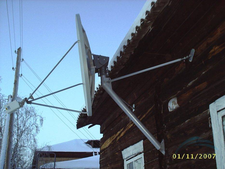 Спутниковая станция для офиса и коттеджа